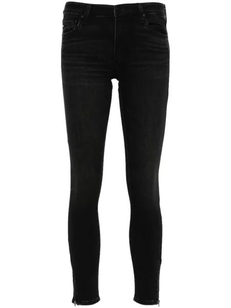 Skinny jeansy skinny Ag Jeans czarne