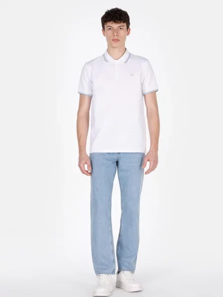 Джинси Colin’s комбінований верх блакитний