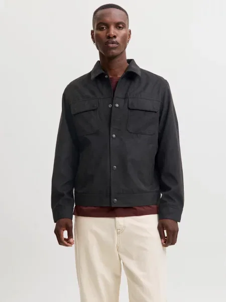 Jack & Jones Premium Geacă de primăvară-toamnă JPRBLAWAYNE' negru