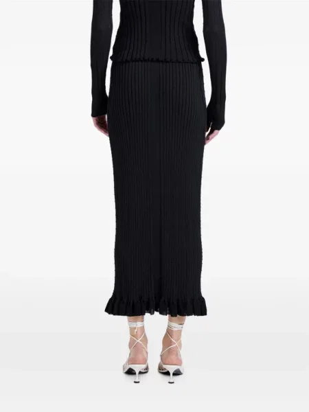 Fustă Proenza Schouler tricotate negru