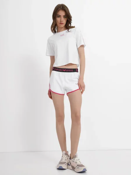 Шорти спортивні білий