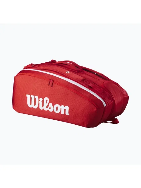 Wilson Super Tour Red тенис чанта червена