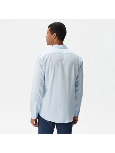 Рубашка Lacoste голубая
