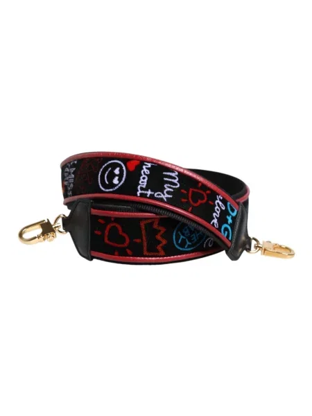 Pasek Dolce And Gabbana z paskiem czarny