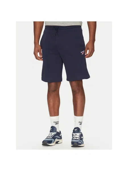 Reebok Спортивні шорти Regular Fit cиній