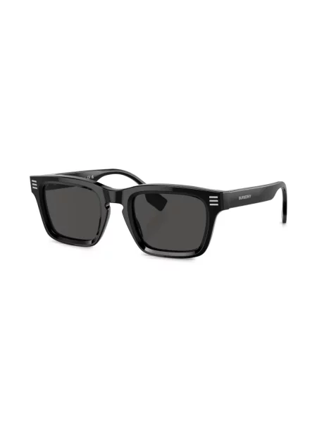 Raštuotos saulės akiniai Burberry Eyewear juoda