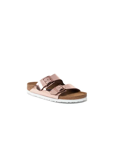 Birkenstock Šlepetės Arizona Metallic rožinė