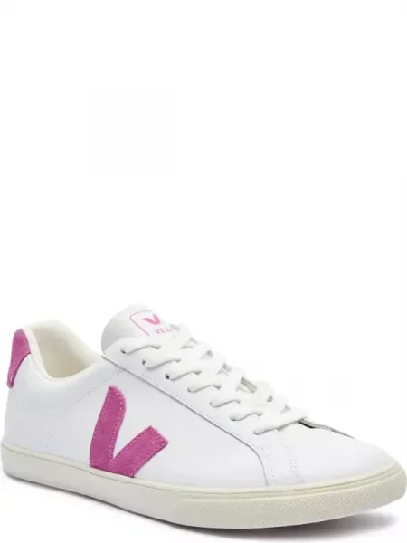 VEJA De piele sneakers Esplar alb