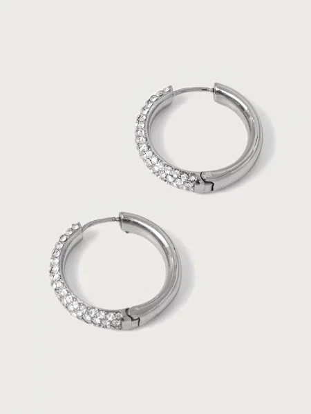 GUESS Cercei MADISON argintiu / transparent