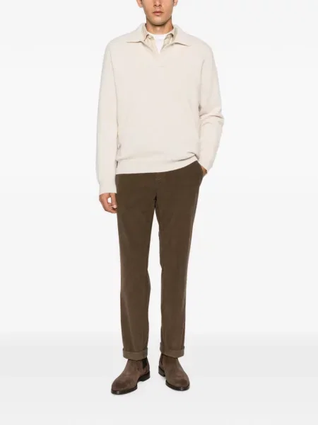 Lung tricou polo Roberto Collina