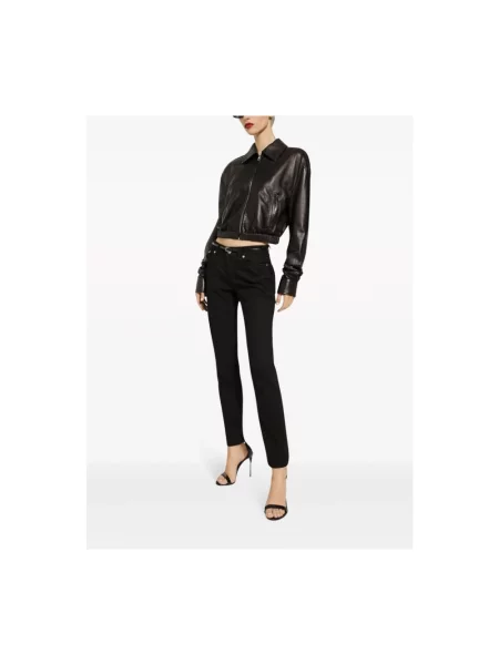 Jeansy Dolce And Gabbana czarne