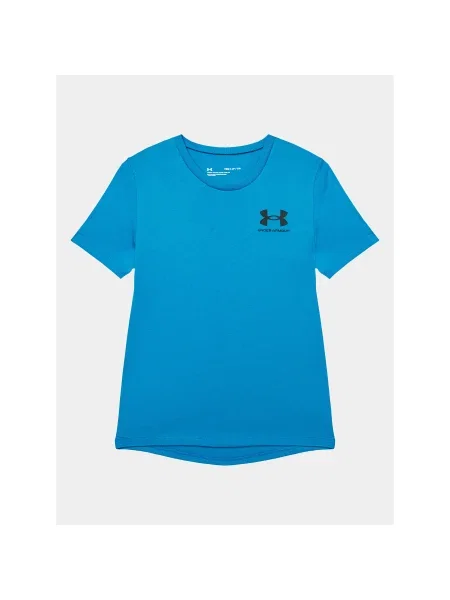 Under Armour Póló Ua Sportstyle Left Chest Ss Loose Fit kék