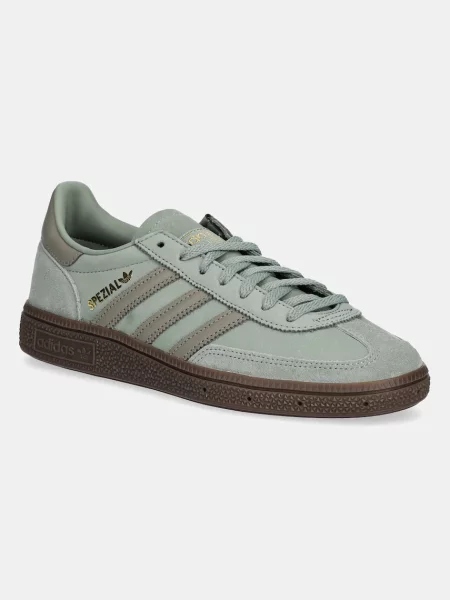 Nubuck sneakers adidas Originals Handball Spezial W πράσινο