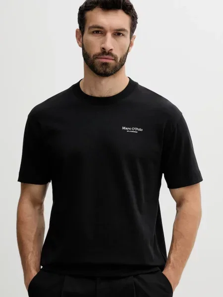 Kratka majica Marc O'Polo črna