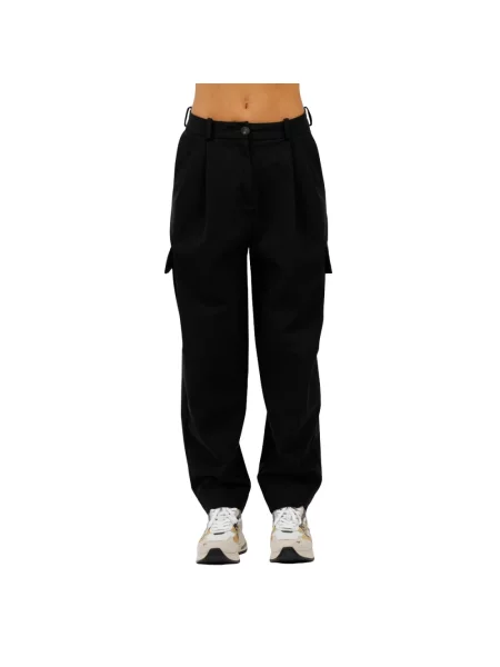 Spodnie cargo Rrd czarne