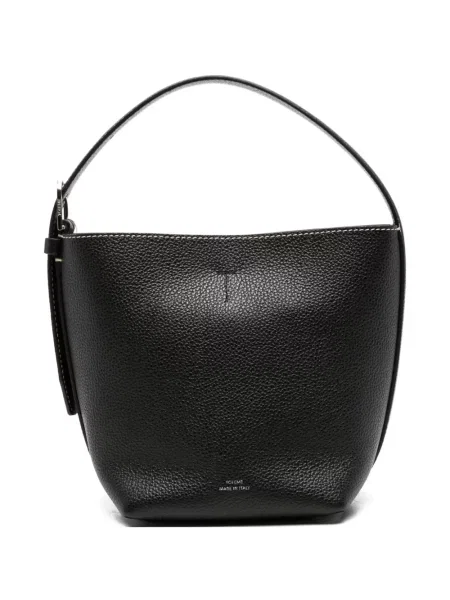 Geantă shopper Toteme cu imagine negru