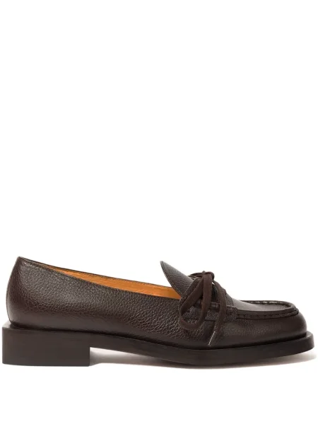Pantofi loafer Jacquemus din piele maro
