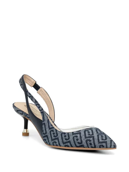 Pantofi cu toc Liu Jo slingback albastru