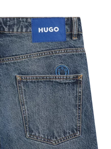 HUGO Džínsy Leni denim modrá