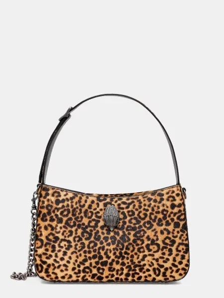 Geanta de piele Kurt Geiger London din piele maro