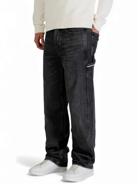 Traperice Tommy Hilfiger Jeans crna