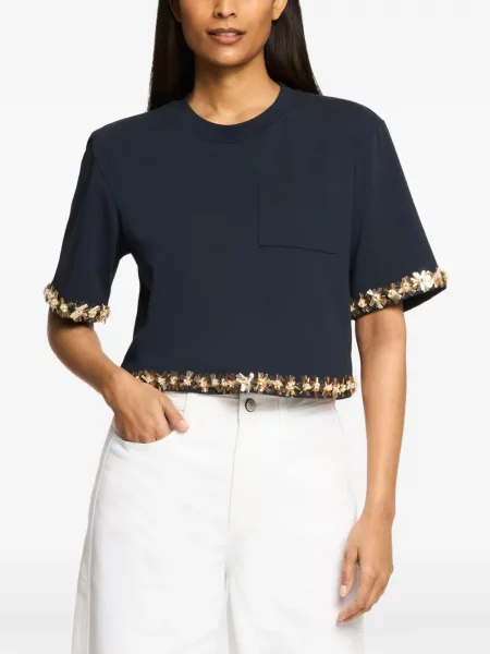 Tricou Cinq A Sept albastru