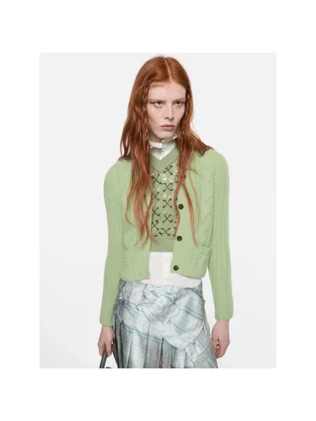 Kardigan Acne Studios zielony