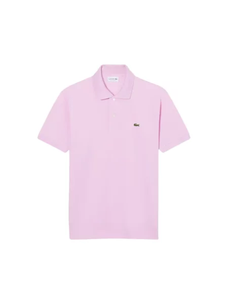 Koszulka polo Lacoste różowa