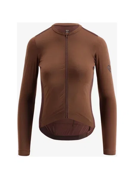 Koszulka Rapha Pro Team Lightweight z długim rękawem M brązowa