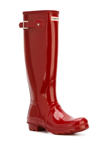 Botine Hunter roșu