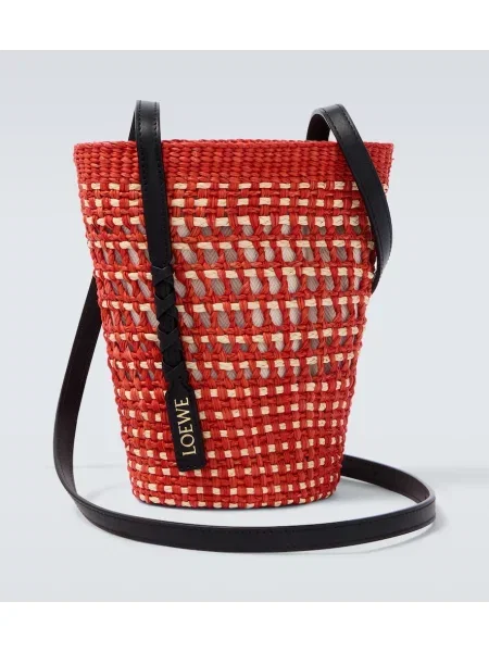 Geantă Loewe din piele portocaliu