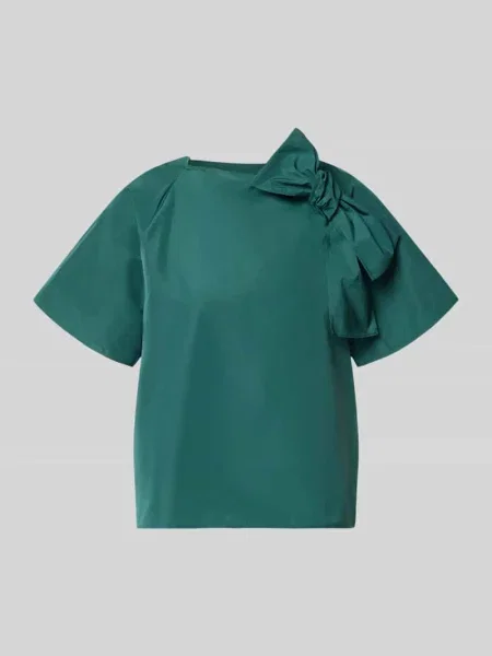 Bluzka z krótkim rękawem w kroju regular fit z domieszką bawełny model RECENTE' Weekend Max Mara