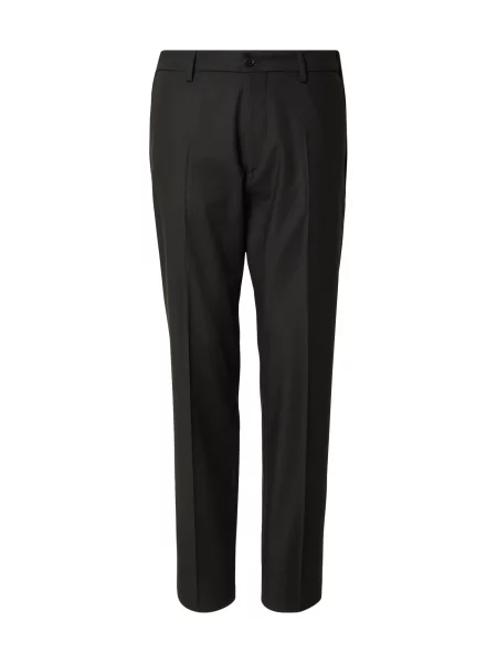DRYKORN Pantaloni cu dungă AJEND' negru
