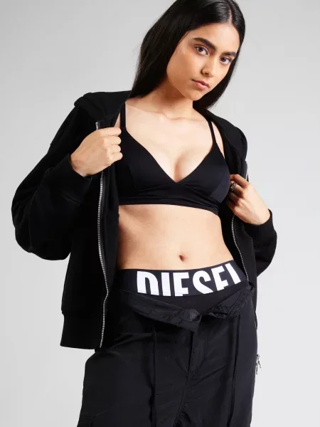 DIESEL Slip LOLA negru alb