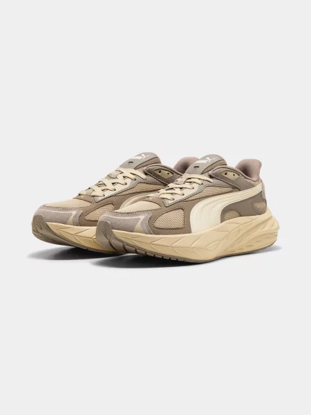 Повседневные кроссовки Puma бежевые