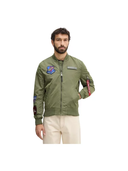 Kurtka Alpha Industries zielona
