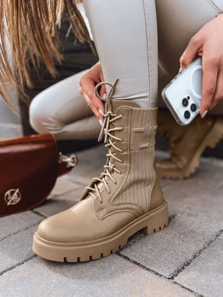 Pantofi Dstreet kaki