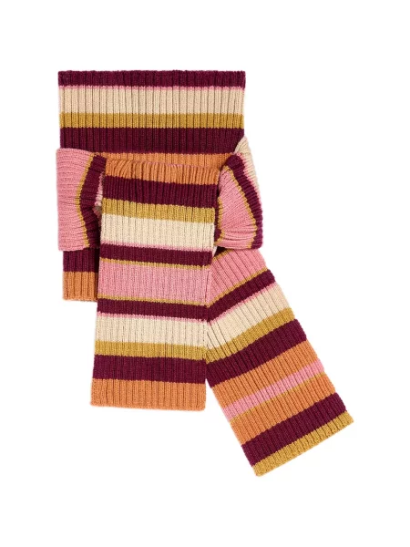 Fular Dries Van Noten de lână roșu