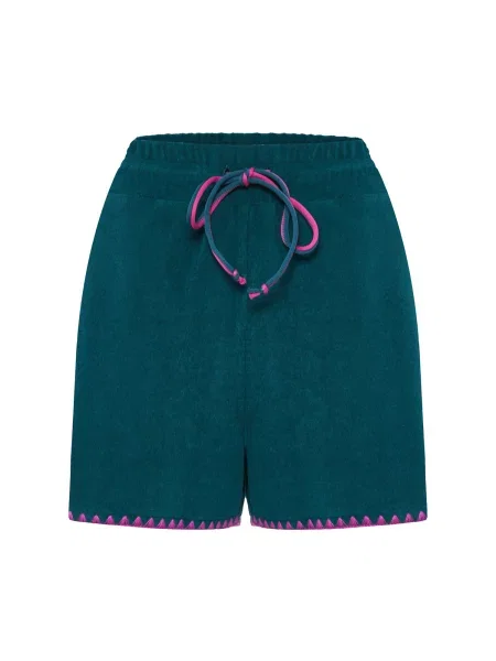 Funky Buddha Pantaloni petrol verde