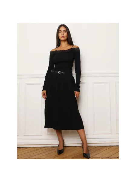 Top La Modeuse crna