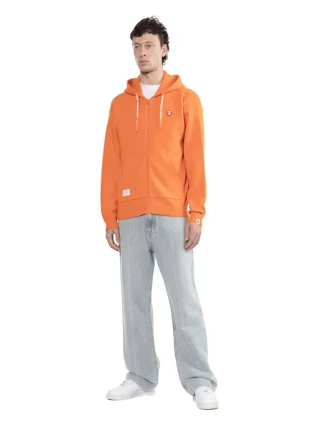 Hanorac cu glugă Aape By A Bathing Ape portocaliu