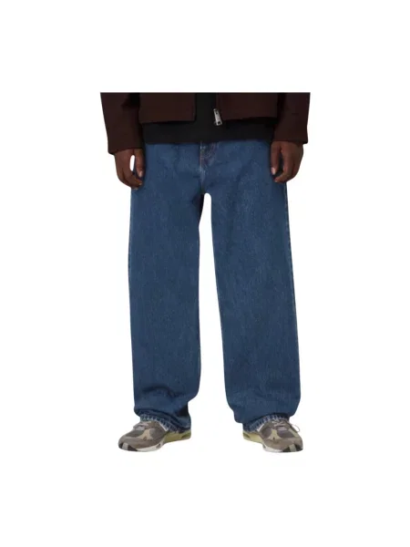 Jeansy Carhartt Wip niebieskie
