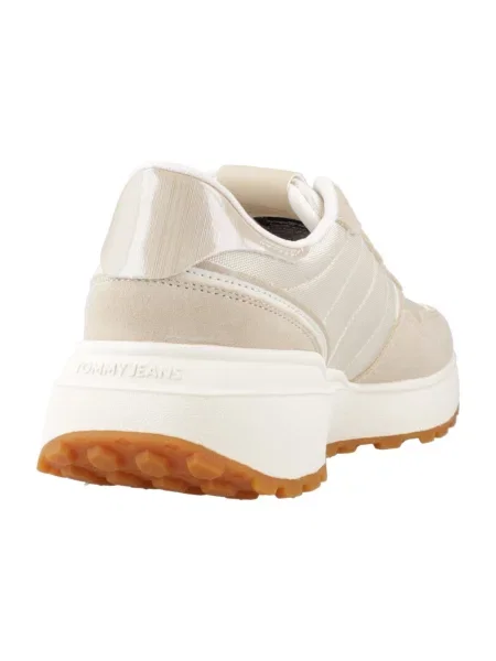 Sneakerși Tommy Jeans bej