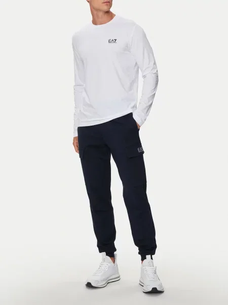 Лонгслів Ea7 Emporio Armani білий