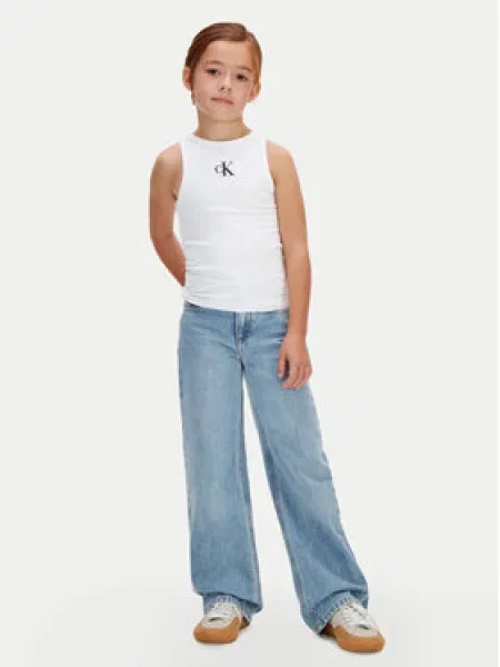 Calvin Klein Jeans Marškinėliai balta