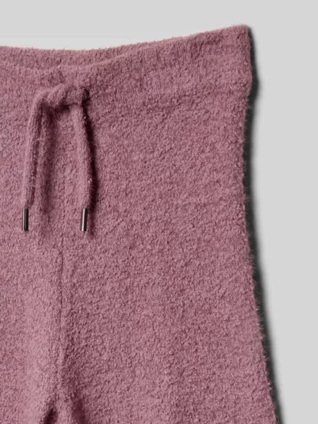 Spodnie z dzianiny o kroju regular fit z szeroką nogawką S.oliver Red Label