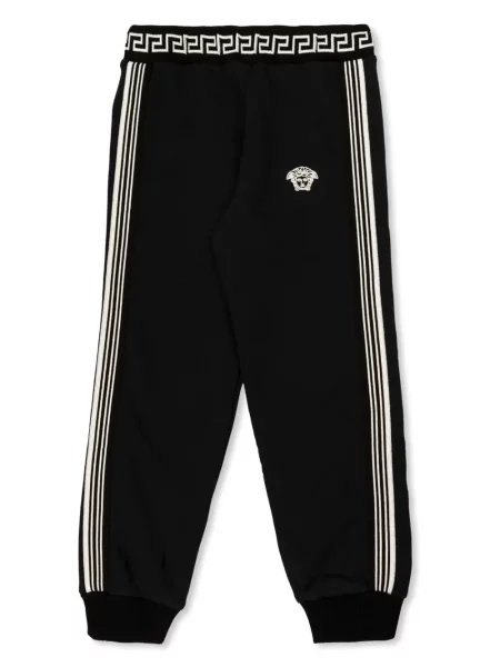 Spodnie dziecięce Versace czarne