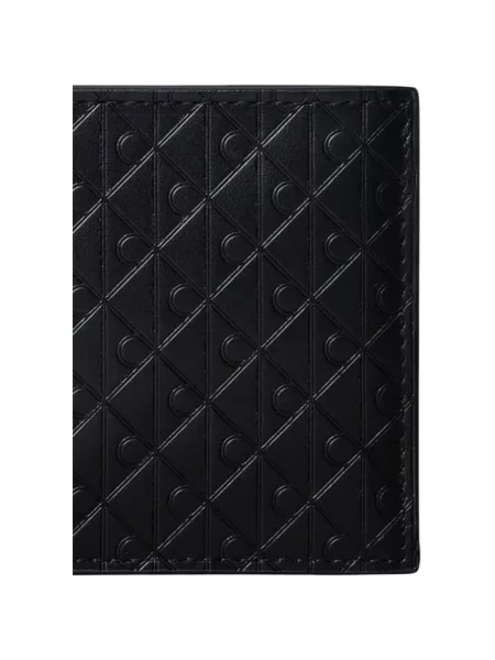 Portofel Calvin Klein Refined Emblem Mix Billfold W/ F negru