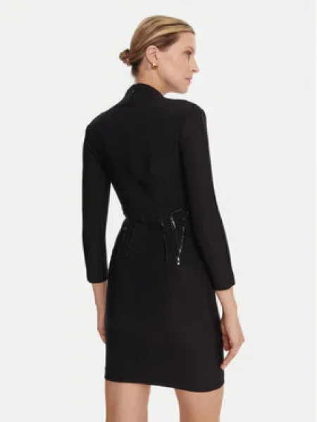 Elisabetta Franchi Cocktail obleka črna