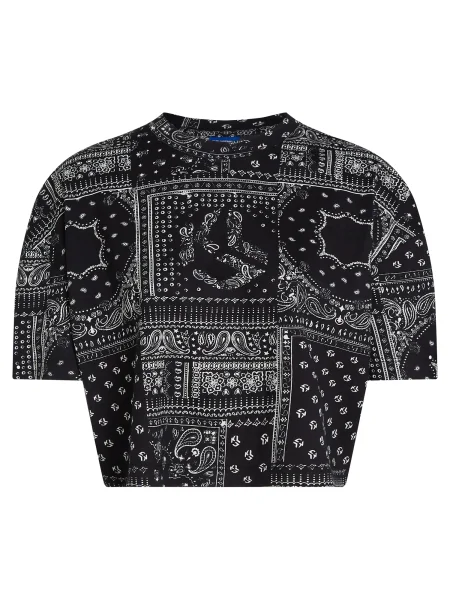 KARL LAGERFELD JEANS Tricou negru alb